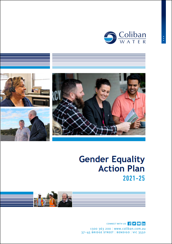 Coliban Water Gender Equality Action Plan 2021-2025