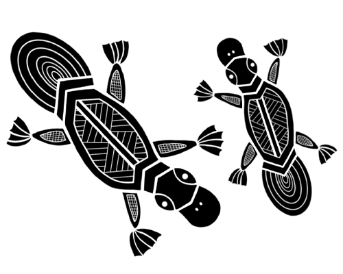 An illustration of a platypus
